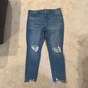 American Eagle The Dream Jean Super Hi-Rise Jegging, Size 18